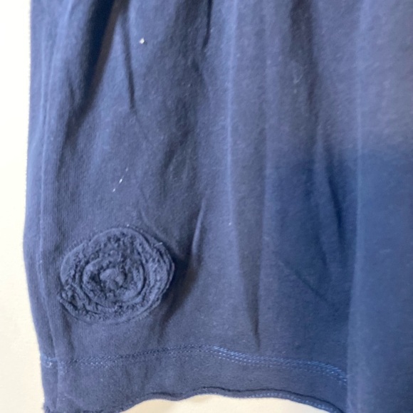 Abercrombie Fitch Blue Mini Skirt With Flower Size Medium Preppy Y2K 90s - Picture 7 of 8